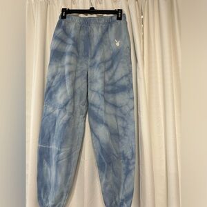 Playboy small sweats! Cuffed at the bottom